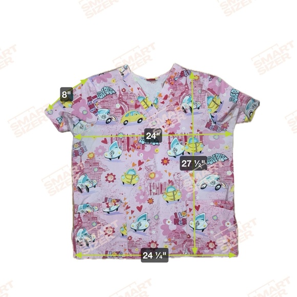 HERBIE The Love Bug Scrub Top by Walt Disney - Picture 6 of 6